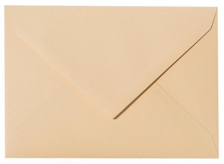 Briefumschläge DIN C6 - Camel - Individuelle Einladung